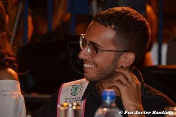 Yashyra Gonzalez y Carlos Santana, Miss y Míster de El Caracol 2018 (Foto Francisco Javier Santana)